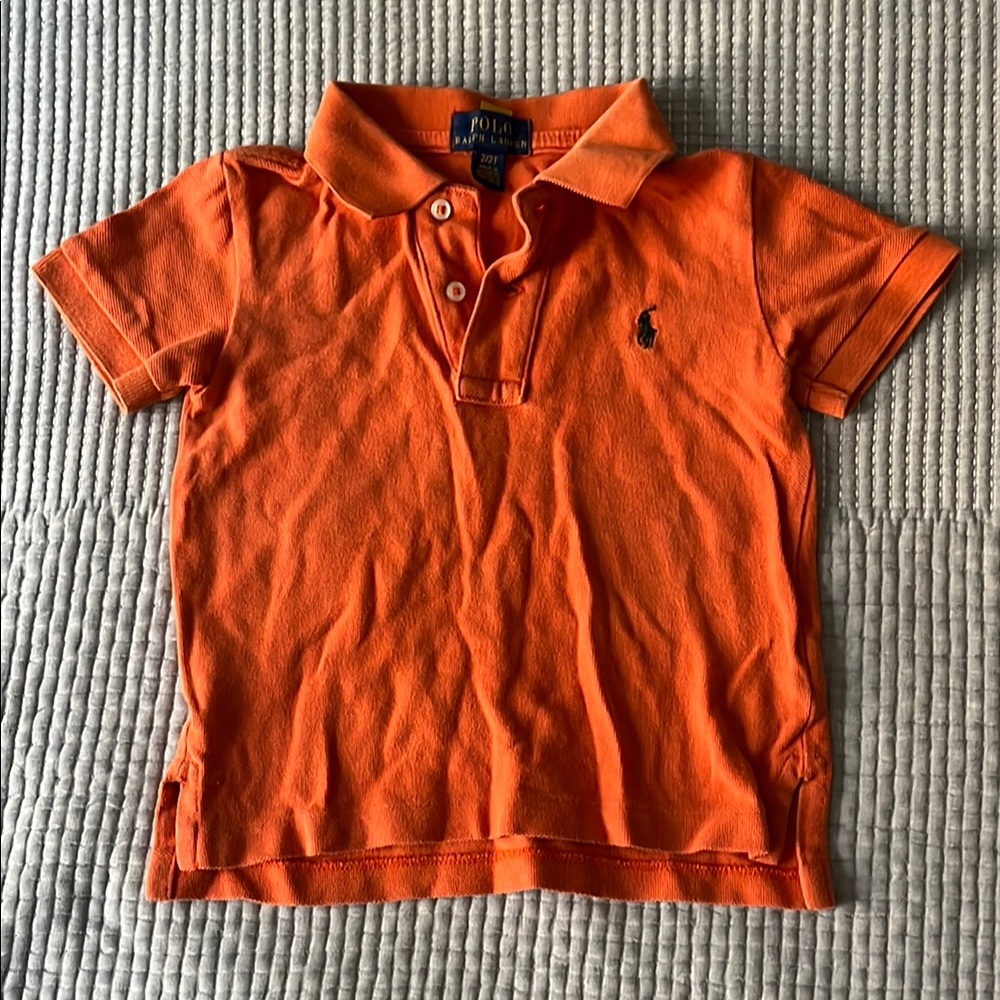 Polo by Ralph Lauren Kids Orange Polo Shirt